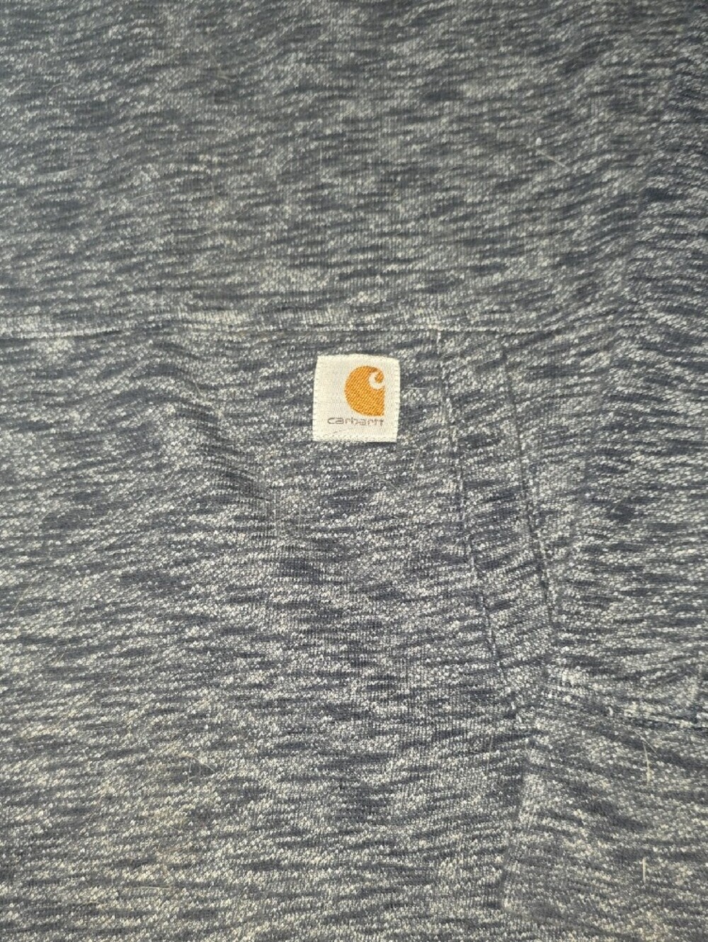 Carhartt Women’s Heathered Charcoal Black Pullover Hoodie - Picture 4 of 8
